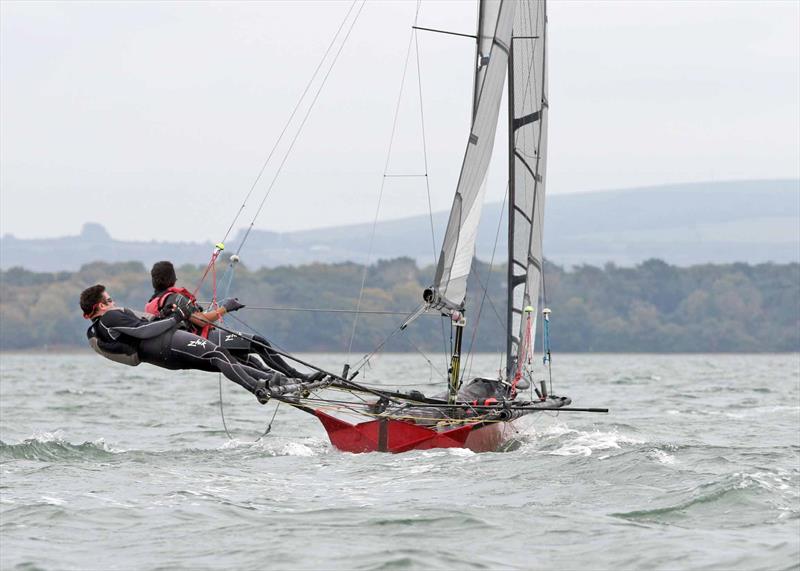 Usagi during the Cherub Inlands at Poole photo copyright Mike Millard taken at Poole Yacht Club and featuring the Cherub class