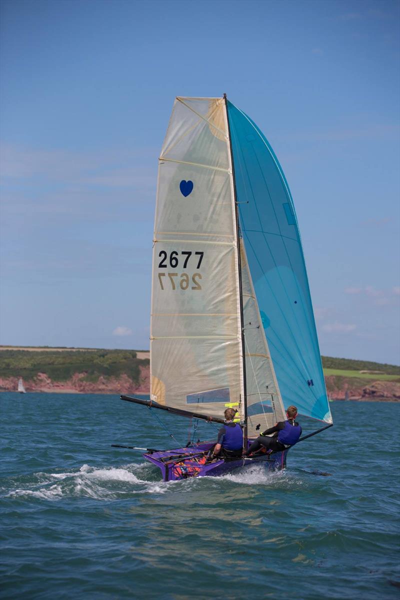 Cherub Nationals at Pembrokeshire Yacht Club photo copyright PYC taken at Pembrokeshire Yacht Club and featuring the Cherub class