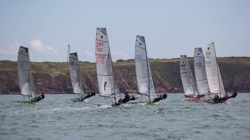 Cherub Nationals at Pembrokeshire Yacht Club photo copyright PYC taken at Pembrokeshire Yacht Club and featuring the Cherub class