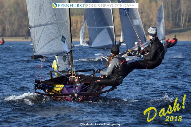 Fernhurst Books Draycote Dash 2018 photo copyright Malcolm Lewin / www.malcolmlewinphotography.zenfolio.com/sail taken at Draycote Water Sailing Club and featuring the Cherub class