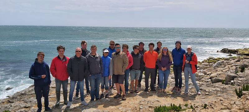 Sailors at the UK Cherub 70th Anniversary Nationals at the WPNSA photo copyright James Ruddiman taken at Weymouth & Portland Sailing Academy and featuring the Cherub class