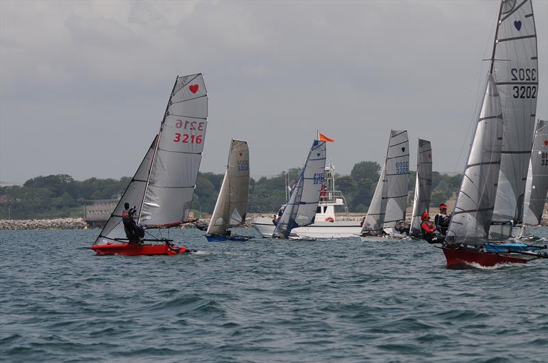 UK Cherub 70th Anniversary Nationals at the WPNSA photo copyright Richard Bowers taken at Weymouth & Portland Sailing Academy and featuring the Cherub class