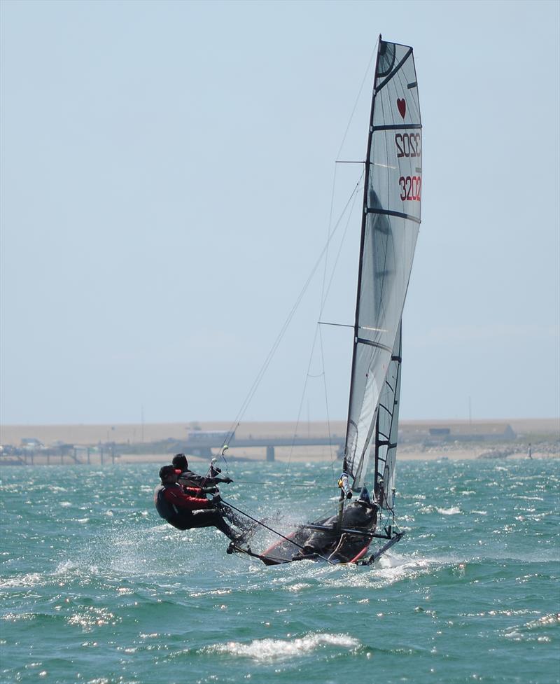 UK Cherub 70th Anniversary Nationals at the WPNSA photo copyright Richard Bowers taken at Weymouth & Portland Sailing Academy and featuring the Cherub class