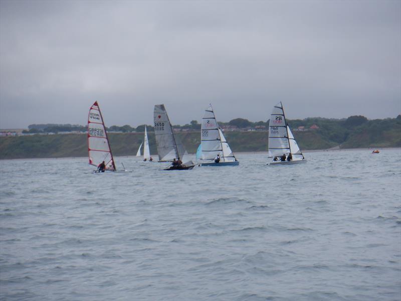 Cherubs at the Filey Regatta photo copyright Roger Nunn taken at Filey Sailing Club and featuring the Cherub class