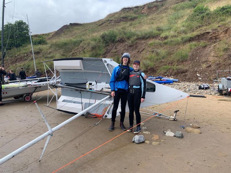 Cherubs at the Filey Regatta photo copyright Roger Nunn taken at Filey Sailing Club and featuring the Cherub class