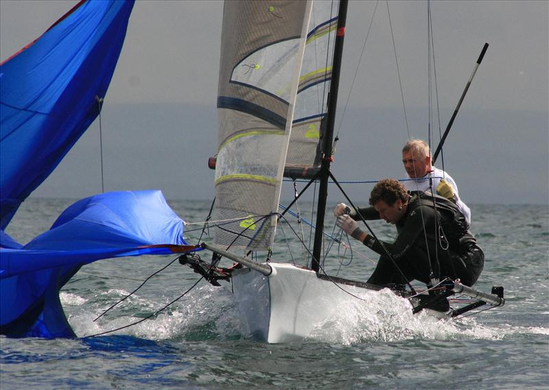 Cherub nationals at Largo Bay photo copyright Alasdair Sneddon taken at Largo Bay Sailing Club and featuring the Cherub class