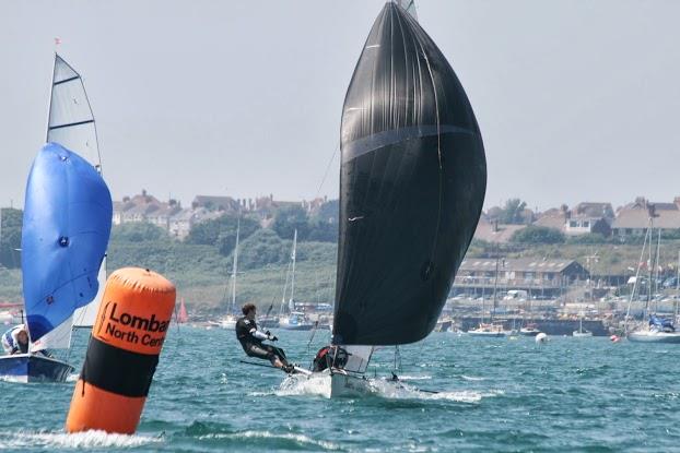 Weymouth Dinghy Regatta 2013 photo copyright Yacht Clubs of Weymouth taken at Castle Cove Sailing Club and featuring the Cherub class