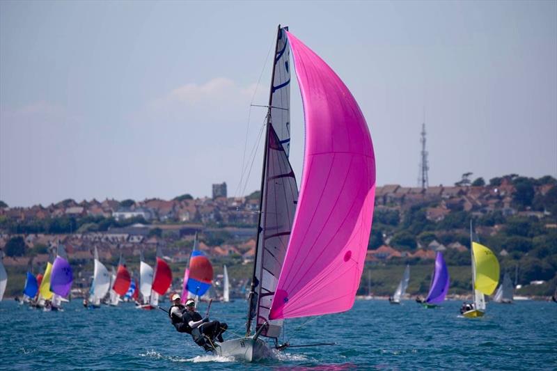 Cherubs at the Weymouth Dinghy Regatta 2018 - photo © Richard White