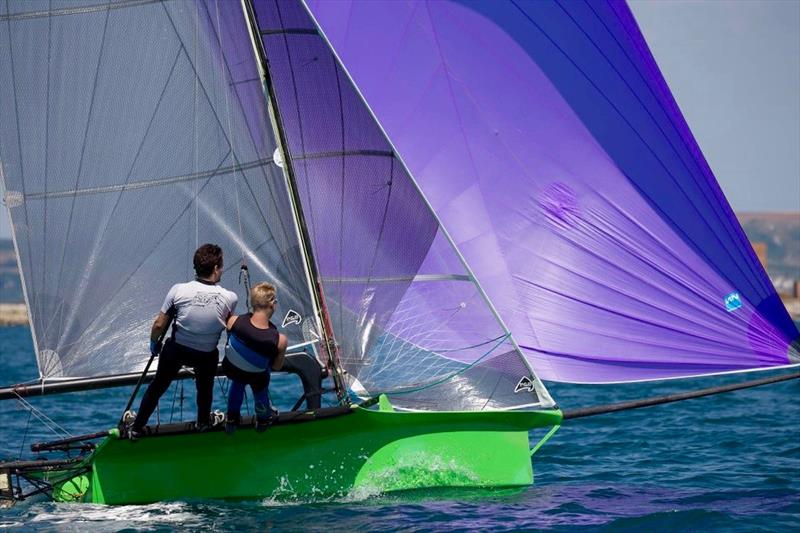 Cherubs at the Weymouth Dinghy Regatta 2018 photo copyright Richard White taken at Weymouth Sailing Club and featuring the Cherub class