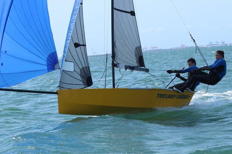 Lairy Canary - 57th Cherub Australian Championship photo copyright Andrew Glassock taken at Darling Point Sailing Squadron and featuring the Cherub class