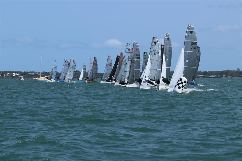 Race 7 - 57th Cherub Australian Championship photo copyright Andrew Glassock taken at Darling Point Sailing Squadron and featuring the Cherub class