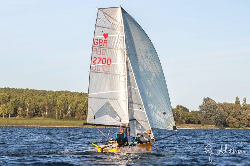 Cherub Autumn Blast at Grafham Water photo copyright Georgie Altham Photography taken at Grafham Water Sailing Club and featuring the Cherub class