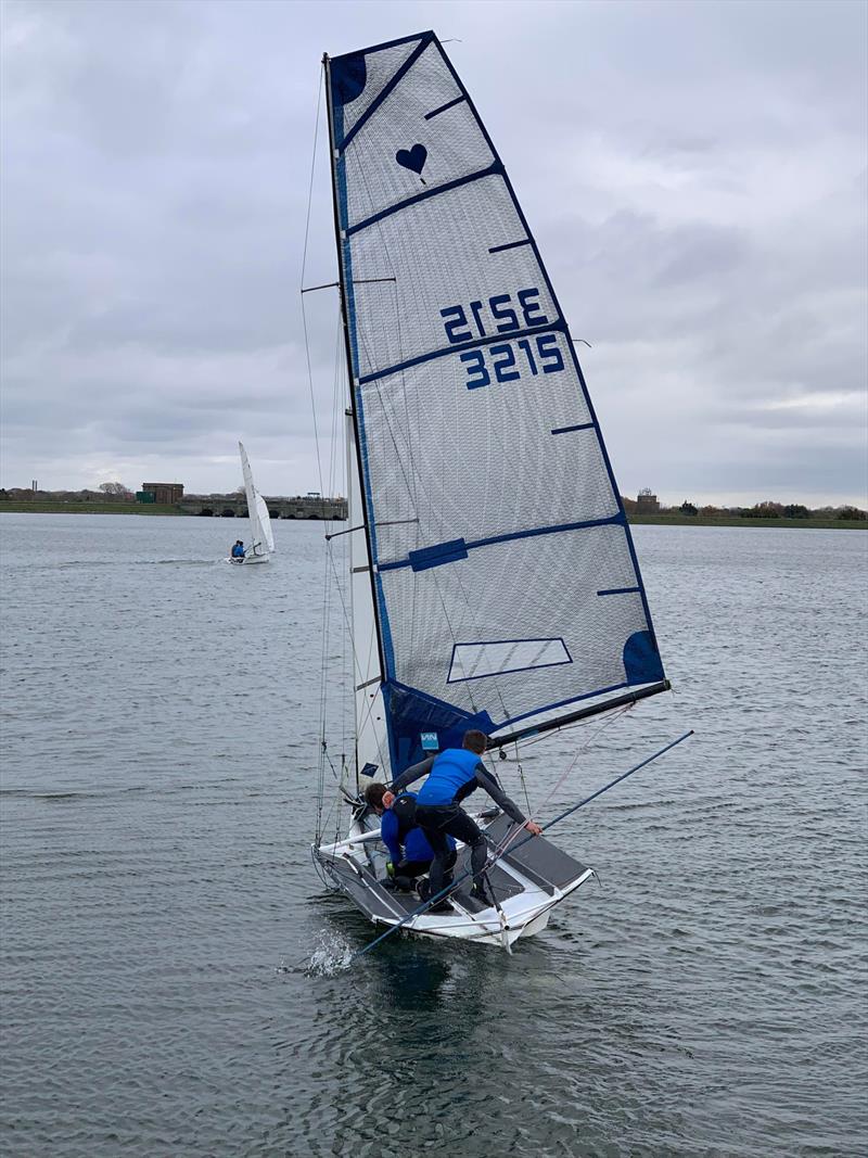 Cherub Inlands at Queen Mary photo copyright Jamie Pearson taken at Queen Mary Sailing Club and featuring the Cherub class