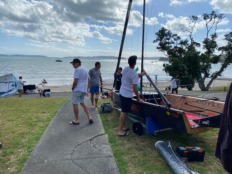 Northland Cherub Championships - Algies Bay - January 2022 photo copyright NZ Cherub taken at  and featuring the Cherub class