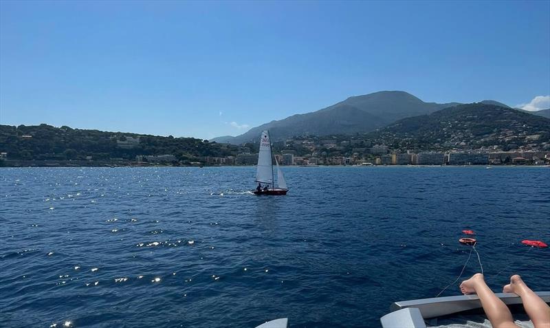 Riviera Cherub blast in Monaco photo copyright Roland Trim taken at Yacht Club de Monaco and featuring the Cherub class