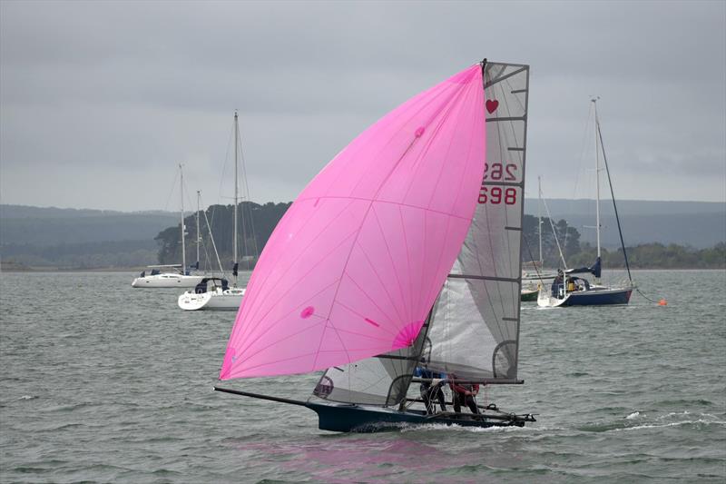 UK Cherub open meeting at Poole - photo © Mike Millard