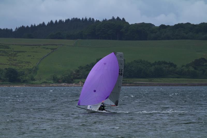 Fast Handicap Winners Phil and Carol during the Largs Sailing Club Splashmaps Club Championships - photo © Alastair Kent