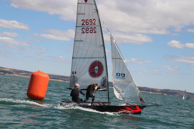 Natural Born Skiffers during the Cherub UK Nationals at Castle Cove - photo © Aiden Alderson