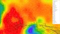 PredictWind showing a rough final night for the Sol Trans-Tasman Challenge competitors - June 5, 2026 &copy; Predictwind.com