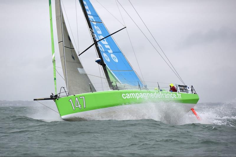 Harvard Mabire & Miranda Merron's Class40 Campagne de France photo copyright Rick Tomlinson / www.rick-tomlinson.com taken at Royal Ocean Racing Club and featuring the Class 40 class