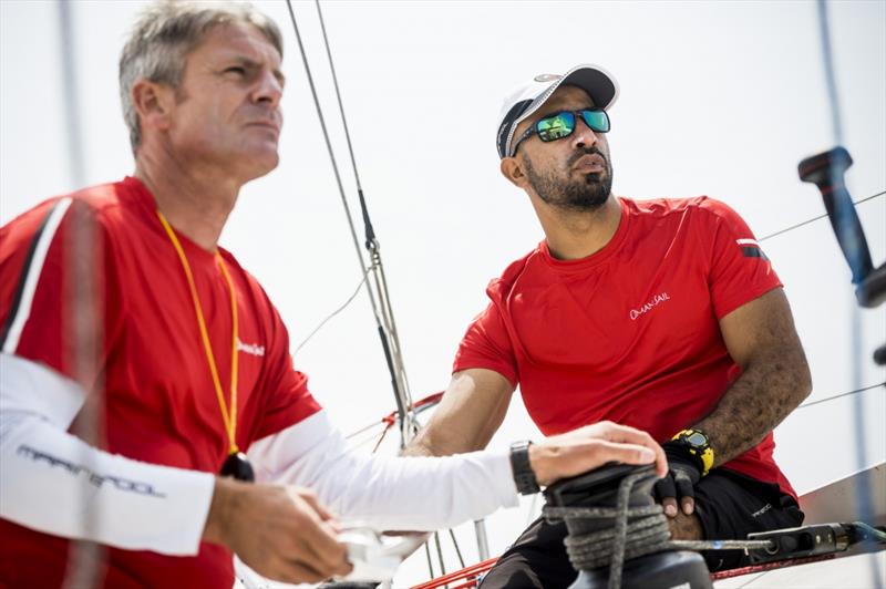 Sidney Gavignet and Fahad Al Hasni prepare for the Transat Jacques Vabre from Le Havre to Brazil - photo © Vincent Curutchet