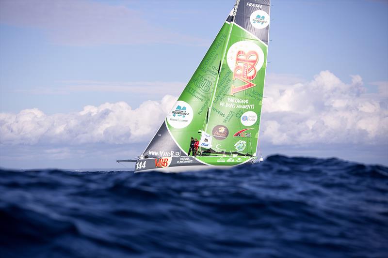 Class 40 finishers in the Transat Jacques Vabre 2017 photo copyright EasyRide taken at  and featuring the Class 40 class