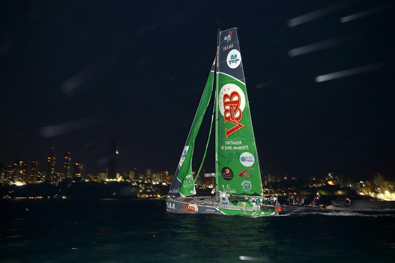 Maxime Sorel and Antoine Carpentier on V&B win the Class 40s in the Transat Jacques Vabre 2017 - photo © Jean-Marie Liot / ALeA / TJV