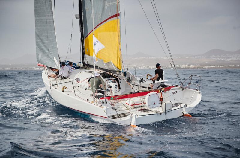Mathias Mueller von Blumencron's German Class40 Red has a lead on Class40 MarieJo in the 4th RORC Transatlantic Race - photo © RORC / James Mitchell