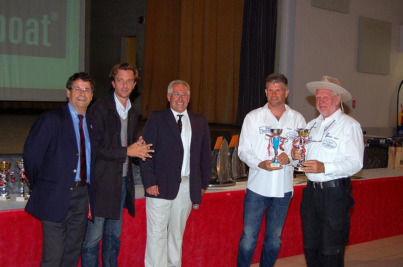 Global Ocean Race prize giving photo copyright Global Ocean Race taken at  and featuring the Class 40 class