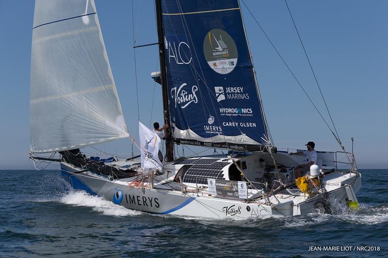 Imerys - 2018 Normandy Channel Race photo copyright Jean-Marie LIOT / NCR taken at  and featuring the Class 40 class