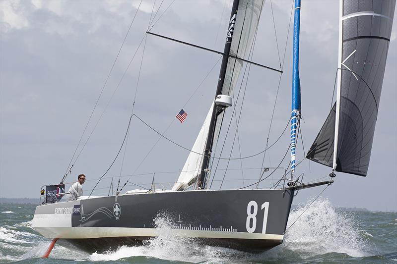 #81 Esprit Scout - 2018 Atlantic Cup photo copyright Billy Black / Atlantic Cup taken at  and featuring the Class 40 class