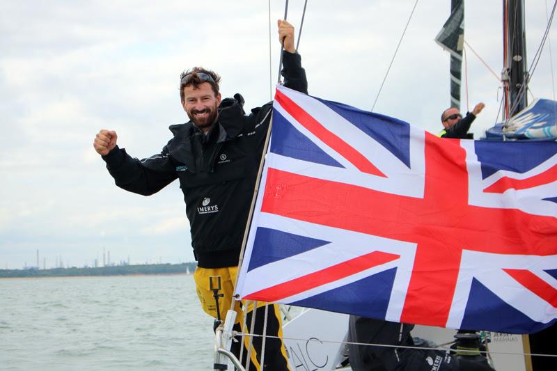 Phil Sharp, skipper of Imerys Clean Energy - photo © Phil Sharp Racing