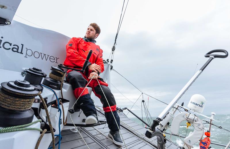 24-year-old Jack Trigger from Britain, on his first solo transatlantic, is sailing an impressive race in the Route du Rhum-Destination Guadeloupe photo copyright Jack Trigger taken at  and featuring the Class 40 class