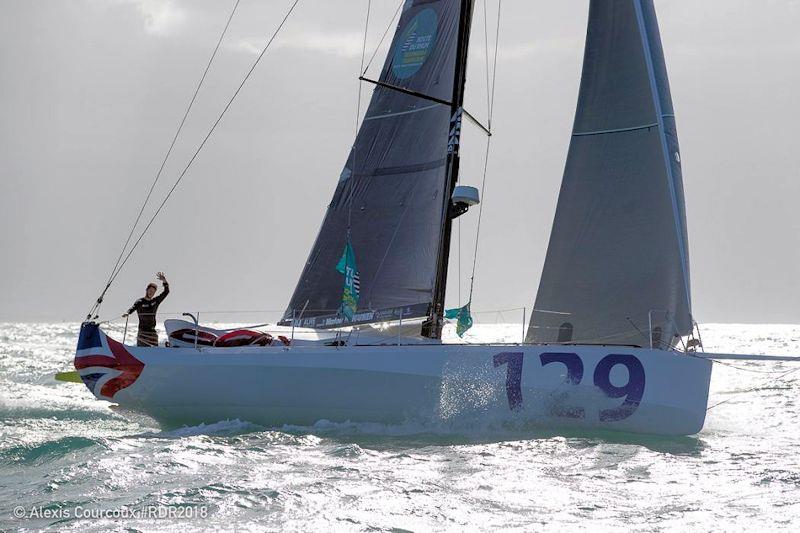 Jack Trigger finishes 8th in the Route du Rhum-Destination Guadeloupe 2018 photo copyright Alexis Courcoux taken at  and featuring the Class 40 class