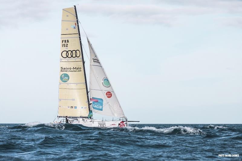 Défi Atlantique Guadeloupe > Horta > La Rochelle photo copyright David Carnec taken at  and featuring the Class 40 class