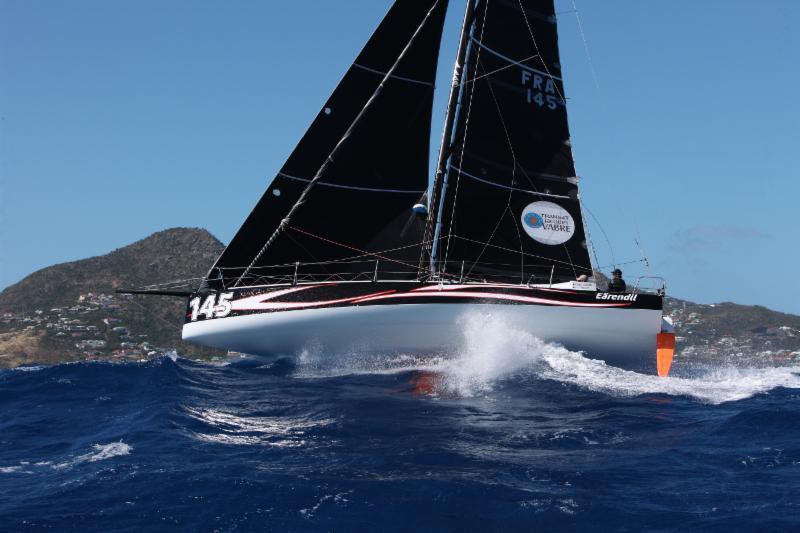 Catherine Pourre's Eärendil set the Class40 race record in the 2018 race of 2 days 13 hours and 15 seconds - RORC Caribbean 600 photo copyright Tim Wright / Photoaction.com taken at Royal Ocean Racing Club and featuring the Class 40 class