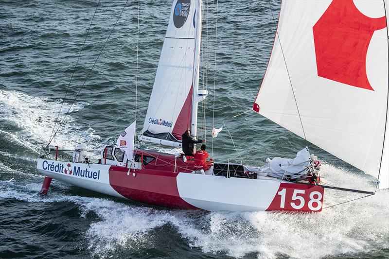 Mutuel is competing during the Transat Jacques Vabre , duo sailing race from Le Havre, France, to Salvador de Bahia, Brazil, on October 27, in Le Havre, France - photo © Alea