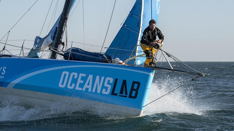 Phil Sharp to attempt world record for Around Isle of Wight photo copyright Olivier Blanchet taken at  and featuring the Class 40 class