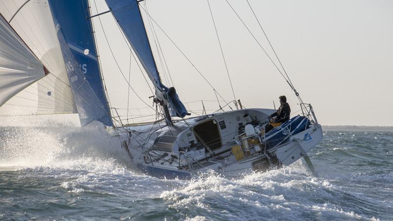 Code Amber for Phil Sharp's record attempt photo copyright Olivier Blanchet taken at  and featuring the Class 40 class