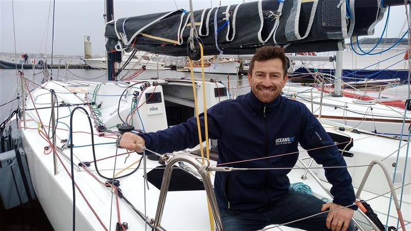 Phil Sharp joins Figaro ‘Boot Camp' photo copyright www.oceanslab.world taken at  and featuring the Class 40 class