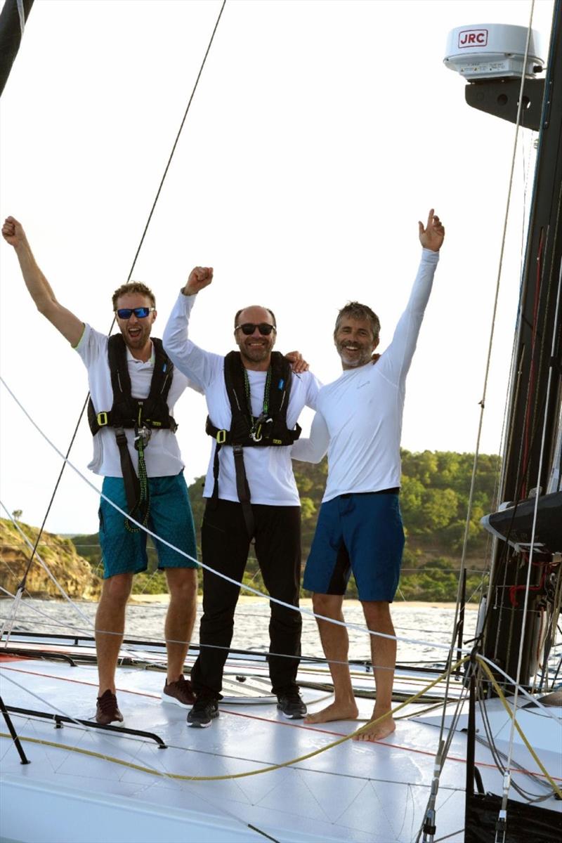 Class40 Palanad 3 crew: Olivier Magre (Skipper), Corentin Douguet and Luke Berry photo copyright Ed Gifford / RORC taken at Royal Ocean Racing Club and featuring the Class 40 class