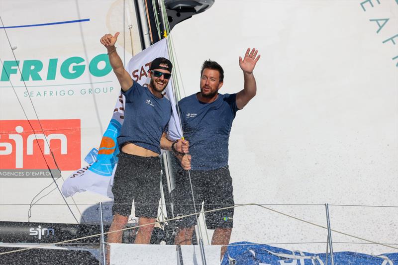 Seafrigo – Sogestran - Transat Jacques Vabre photo copyright Jean-Marie Liot / Alea taken at  and featuring the Class 40 class