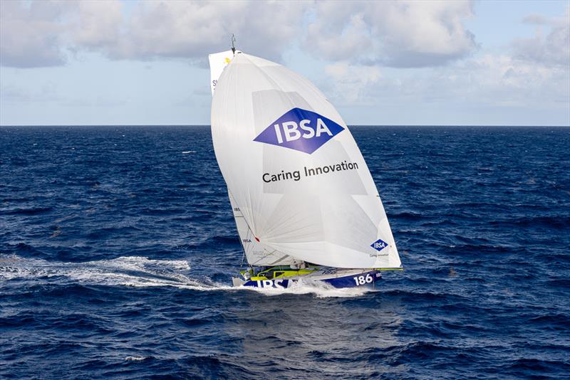 Winning Class40 Albi Bona's IBSA (ITA) in the RORC Caribbean 600 photo copyright Arthur Daniel / RORC taken at Royal Ocean Racing Club and featuring the Class 40 class