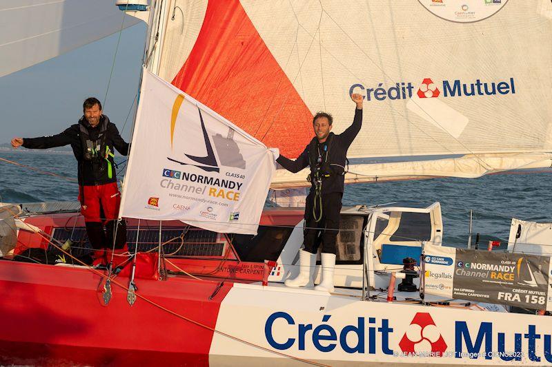 Crédit Mutuel takes second in the CIC Normandy Channel Race - photo © Jean-Marie Liot