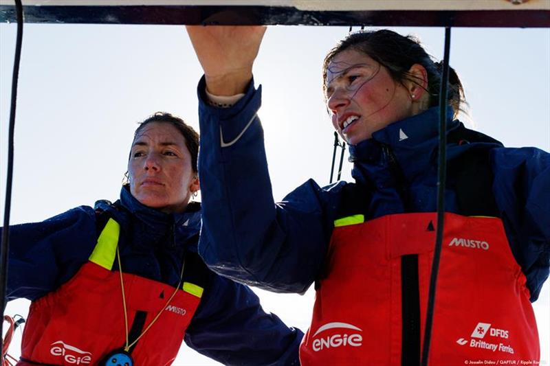 Pam Lee and Tiphaine Ragueneau - Transat Jacques Vabre - photo © Ripple Racing