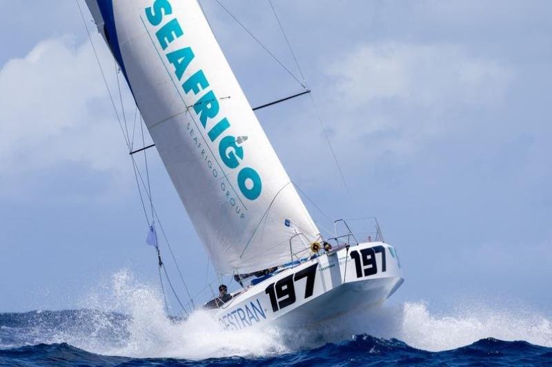 LHOROne (FRA) skippered by Guillaume Pirouelle - RORC Caribbean 600 day 4 photo copyright Tim Wright / Photoaction.com taken at Royal Ocean Racing Club and featuring the Class 40 class