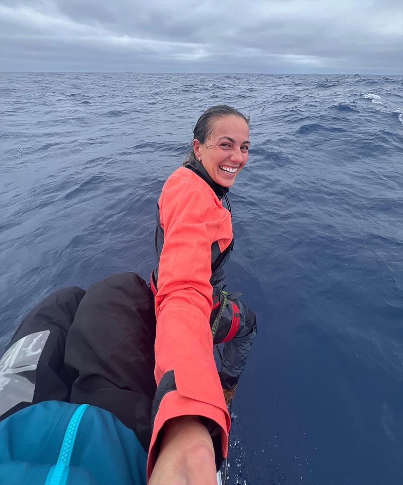 Another use for the bowsprit photo copyright Elizabeth Tucker taken at  and featuring the Class 40 class