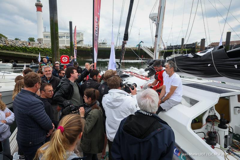 Corentin Douguet and Axel Tréhin win the 16th CIC Normandy Channel Race - photo © Jean-Marie Liot