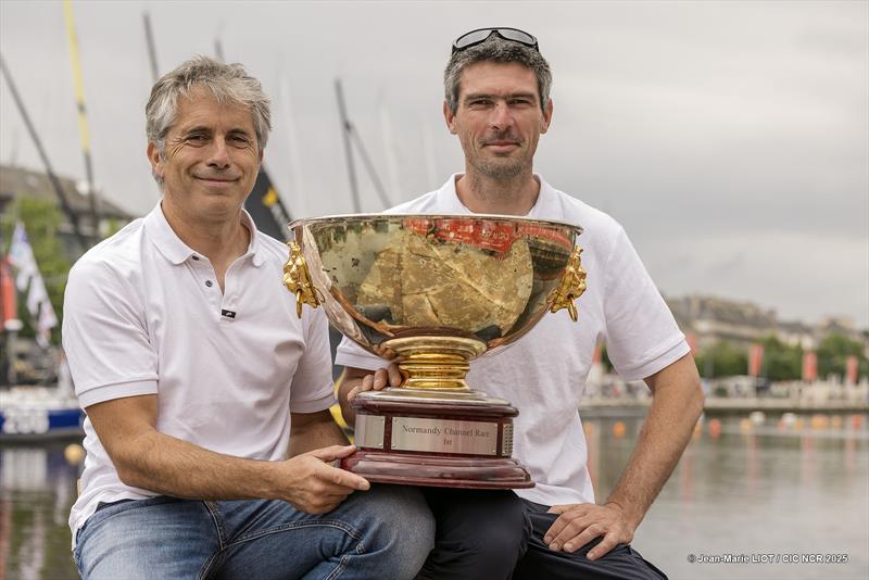 Corentin Douguet and Axel Tréhin win the 16th CIC Normandy Channel Race - photo © Jean-Marie Liot