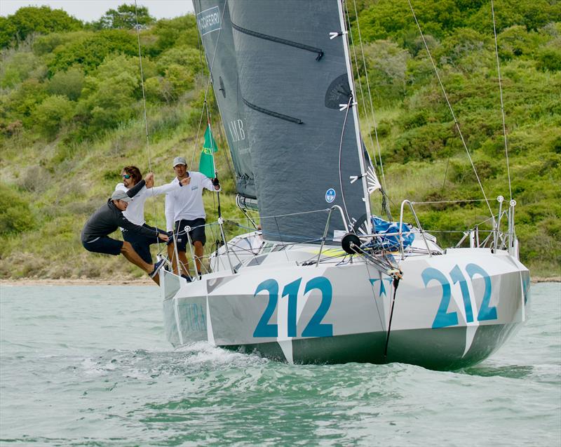 Centenary Rolex Fastnet Race 2025 Start photo copyright Tom Hicks / www.solentaction.com taken at Royal Ocean Racing Club and featuring the Class 40 class